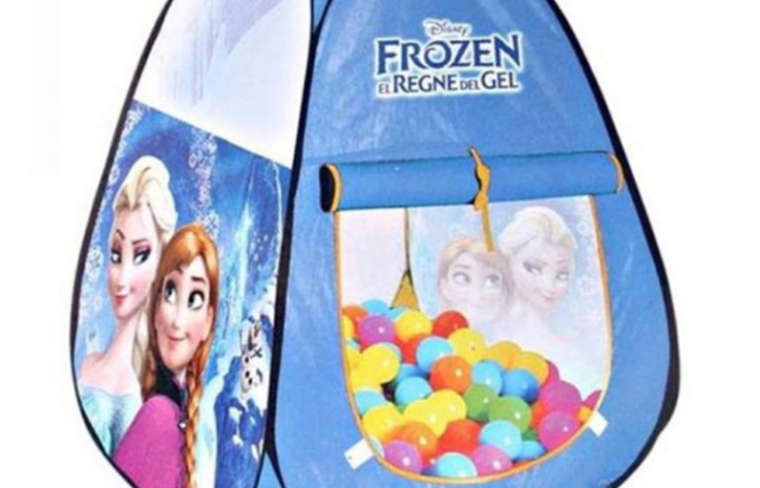 57% OFF on Frozen Tent House With 50 Multicolur Ball