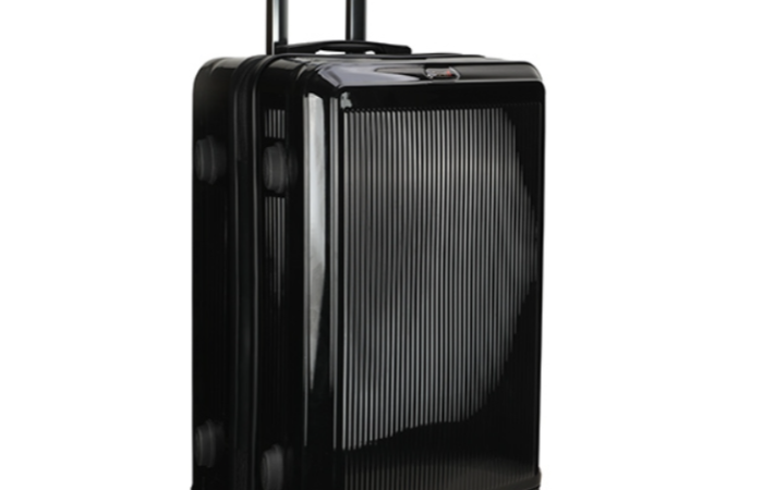 13% discount on Travello Royal Zipper Luggage 20" Black